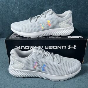Under Armour Rogue 3 Shoes Girls Youth Size 7Y‎ GGS Charged 3025007-003 New